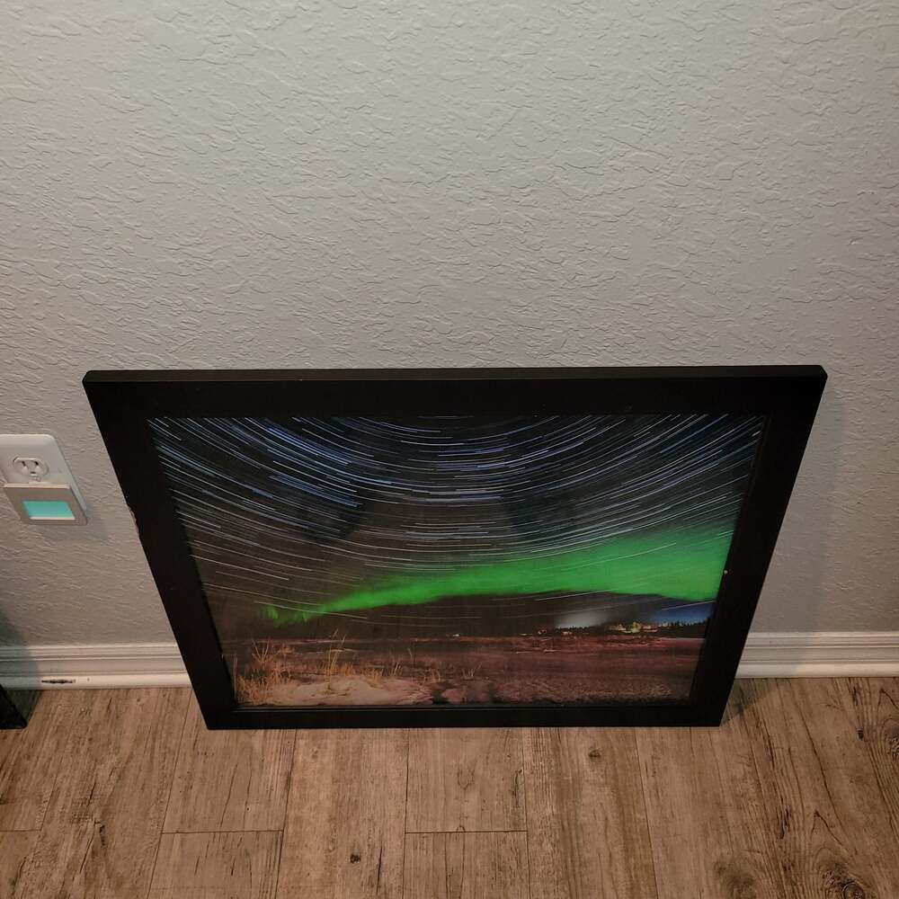 Northern Lights and Star Trails Photograph